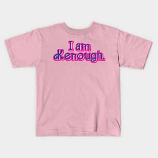 I am Kenough - Tie Dye Kids T-Shirt